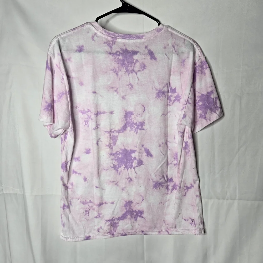 Disney Alice in Wonderland Kids T-Shirt - Pink and Purple Tie-Dye
